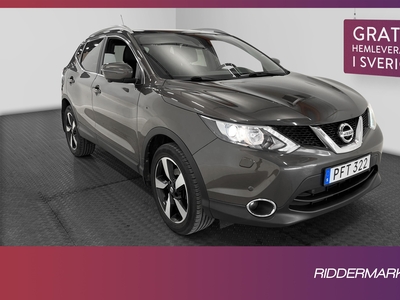 Nissan Qashqai 1.2 DIG-T 115hk N-Vision 360° GPS Kamera Drag