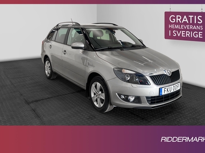 Skoda Fabia Kombi 1.2 TSI 86hk Ambiente Sensorer Välservad