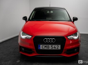 Audi A1 SPORTBACK 1.2 TFSI 86HK S-LINE SVART OPTIK XENON