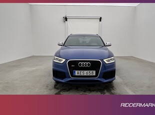 Audi Q3 RS Quattro 310hk BOSE Sensorer Halvskinn Välservad