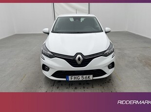 Renault Clio 1.0 TCe 91hk Zen Sensorer CarPlay Välservad