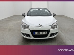 Renault Mégane Cab 2.0 TCe 180hk GT Pano Sensorer Halvskinn