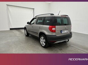 Skoda Yeti 1.8 TSI 160hk 4x4 Dragkrok P-Sensorer Välservad