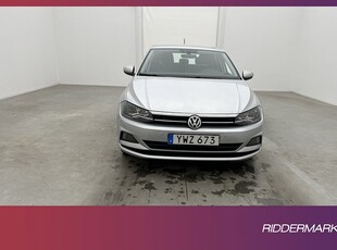 Volkswagen Polo 1.0 TSI 95hk Sensorer Bluetooth Lågskatt