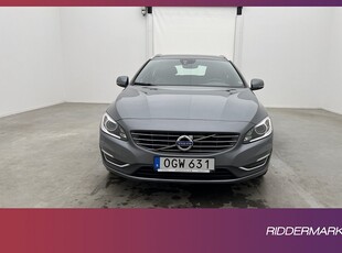 Volvo V60 D4 190hk Summum VOC Värm Skinn Rattvärme En bruk