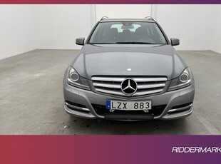 Mercedes-Benz C 220 T Avantgarde Värm GPS Sensorer Halvskinn