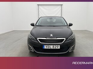 Peugeot 308 1.2 e-THP 130hk Allure Sensorer Farthållare