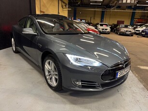 Tesla Model S P85 421hk, 7 sits, Pano, Skinn, Luftfjädring