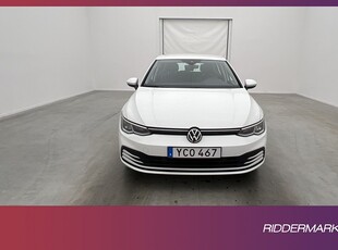 Volkswagen Golf eTSI 150hk Sensorer Navi CarPlay Rattvärme