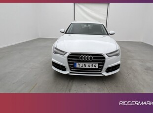 Audi A6 Avant 2.0 TDI Q 190hk S-Line Fjärr-Värm Matrix Drag