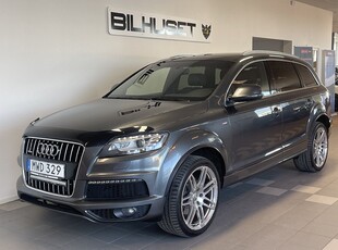 Audi Q7 3.0 TDI V6 Q S-LINE 7-SITS VÄRMARE DRAG PANORAMA