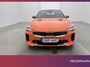 Kia Stinger GT V6 AWD 366hk Pano H/K HUD 360° Navi Elstolar