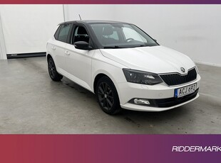 Skoda Fabia 1.2 TSI 90hk Style Värmare Sensorer CarPlay