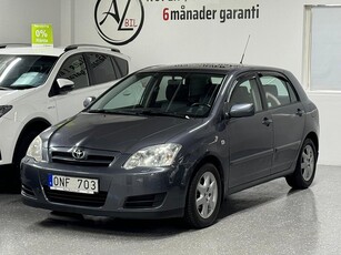 Toyota Corolla 5-dörrars 1.6 VVT-i takluka servat motorvärme