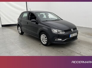 Volkswagen Polo 1.2 TSI 90hk Bluetooth Låg-skatt 0,47l/Mil