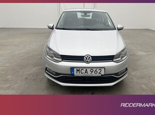 Volkswagen Polo 1.2 TSI 90hk Sensorer Farthållare 0,47l/Mil