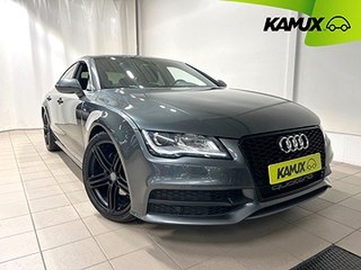 Audi A7 3.0 TDI V6 Q S line Navi D-värm B-kamera Drag 204 hk