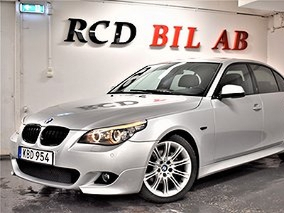 BMW 525 d M-SPORT SKINN DRAGKROK NYBESIKTAD PDC FULLSERVAD