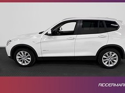 BMW X3 xDrive 20d 190hk D-värm Drag M-ratt Kamera