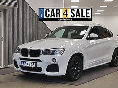 BMW X4 xDrive20d M Sport|Euro 6|Drag|Kamera|M-Värmare|Skinn