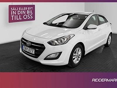 Hyundai i30 CRDi 110hk Sensorer Rattvärme Välserv 0.36l/mil