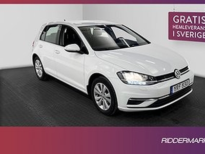 Volkswagen Golf 1.4 TSI 125hk Värmare CarPlay 0.52L/mil