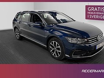 Volkswagen Passat GTE 218hk Cockpit Pano Värmare Kamera Drag