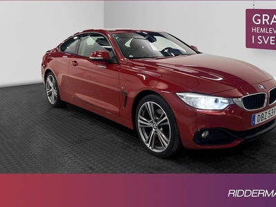 BMW 428i xDrive Coupé Sport line Skinn Navi Dragkrok 2014, Sportkupé