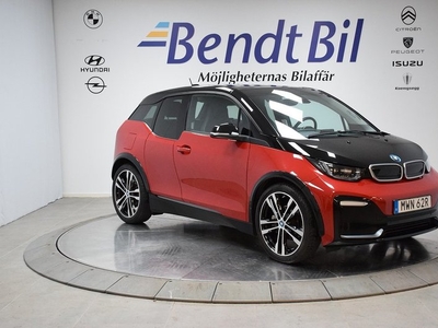 BMW i3s 120 Ah Läder Navi Glastak INK V-hjul 2020, Halvkombi