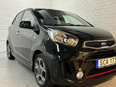 Kia Picanto5-dörrar 1.2 CVVT GLS Automat 2017, Halvkombi