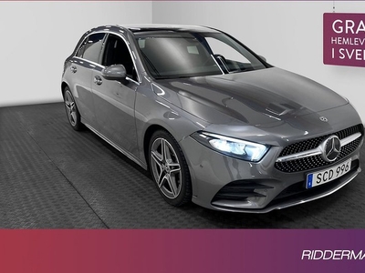 Mercedes A180Benz A 180 d AMG Pano Widescreen Kamera Ambient 2019, Halvkombi