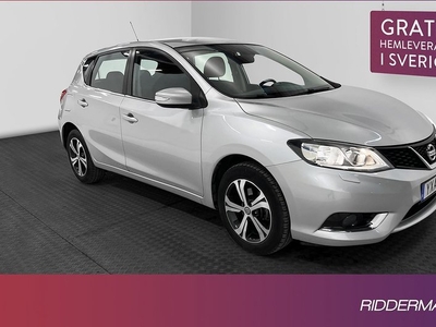 Nissan Pulsar1.2 DIG-T Navigation Kamera Keyless 2017, Halvkombi