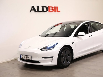 Tesla Model 3Dual Motor Long-Range AWD Drag Pano Läder Nav 2020, Halvkombi