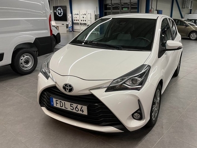 Toyota Yaris5-dörrar 1.5 VVT-iE Multidrive S Euro 6 Aut 2017, Halvkombi