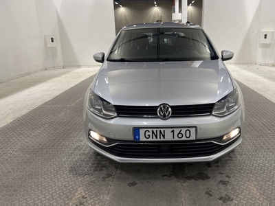 Volkswagen Polo5-dörrar 1.2 Comfort Sensorer Välservad 2015, Halvkombi