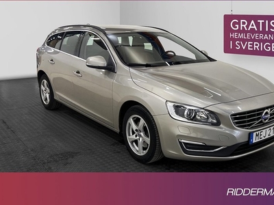 Volvo V60T3 Momentum VOC Värmare Skinn BLIS Välservad 2016, Kombi