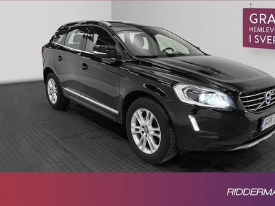 Volvo XC60D4 Summum Sensorer Dragkrok Välservad 2016, SUV