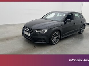 Audi A3 Sportback 35 TFSI 150hk S-Line Sensorer Adptiv-fart