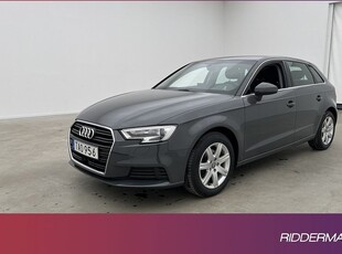 Audi A3Sportback 35 TFSI Proline Sensorer Adapt-fart 2020, Halvkombi