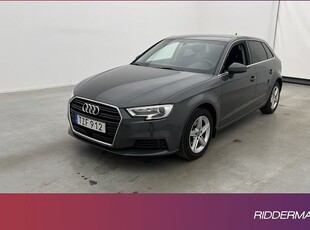 Audi A3Sportback 35 TFSI Proline Sensorer Adaptiv-Farthåll 2019, Halvkombi