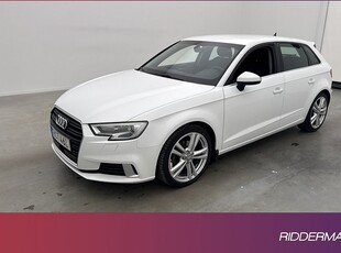 Audi A3Sportback 35 TFSI Proline Sensorer Adp-Farthållare 2019, Halvkombi