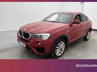 BMW X4 xDrive20d 190hk M-Ratt Skinn Sensorer Farthållare