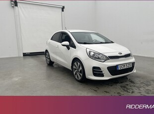 Kia RioCVVT Navigator Backkamera Årsskatt 2016, Halvkombi