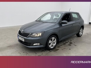 Skoda Fabia 1.2 TSI 90hk Elegance Sensorer Farthållare