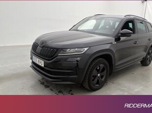 Skoda Kodiaq4x4 Sportline 7-Sits Canton Värmare Drag 2019, SUV