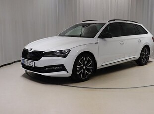 Skoda SuperbCombi Aut, Sensorer, Drag, Värmare, Sportline 2024, Kombi