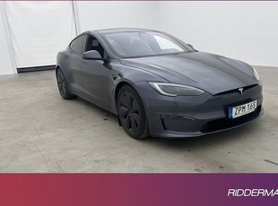 Tesla Model SPlaid Svensksåld Luftfjädring Yoke Drag 2023, Sedan