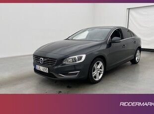 Volvo S60 D5 215hk Momentum VOC Värm P-Sensorer Rattvärme