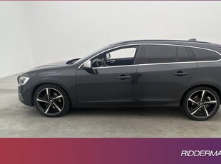 Volvo V60D4 AWD R-Design T-Lucka D-Värm VOC GPS Skinn 2015, Kombi