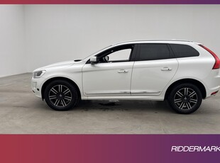 Volvo XC60 D4 AWD 190hk Summum VOC Värm Skinn Navi Drag